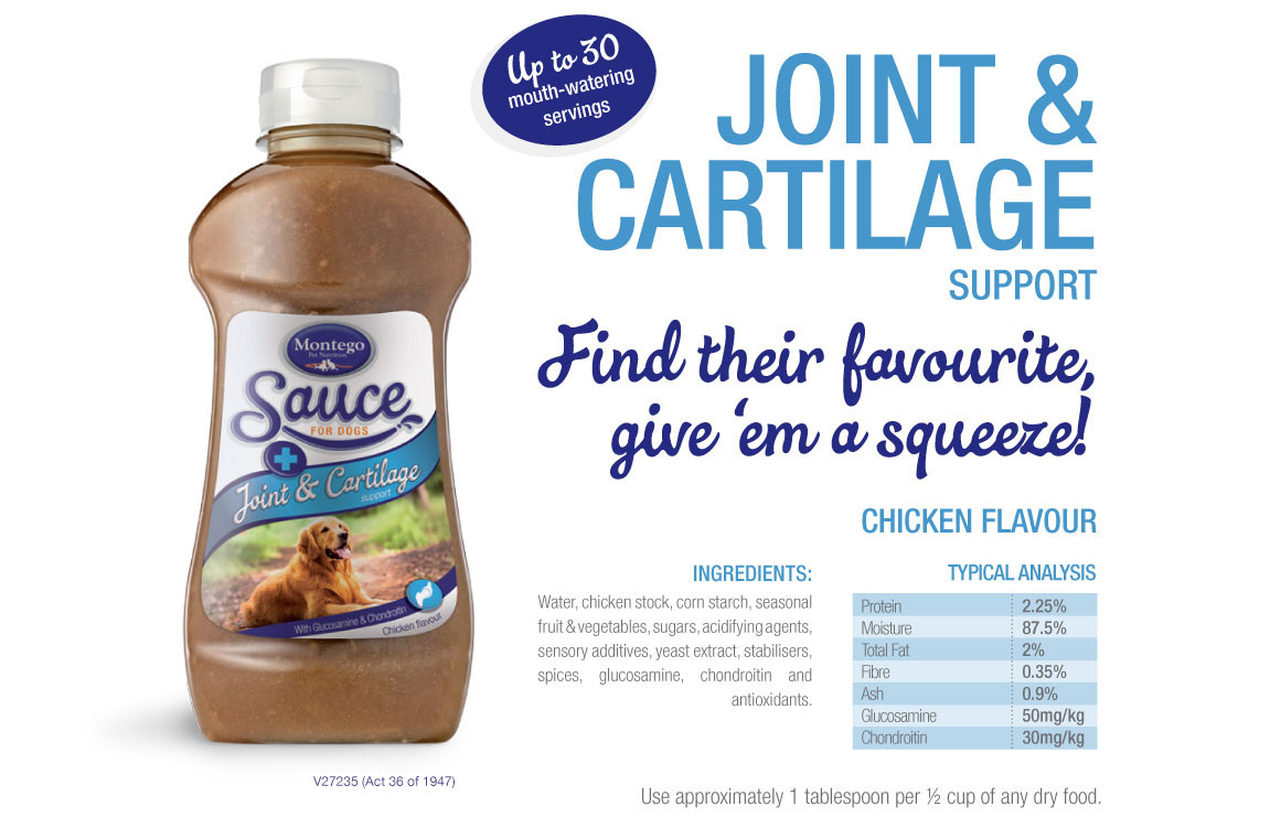 Joint & Cartilage Sauce for Dogs