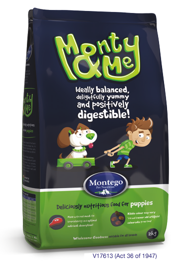 Monty & Me Puppy Food Range