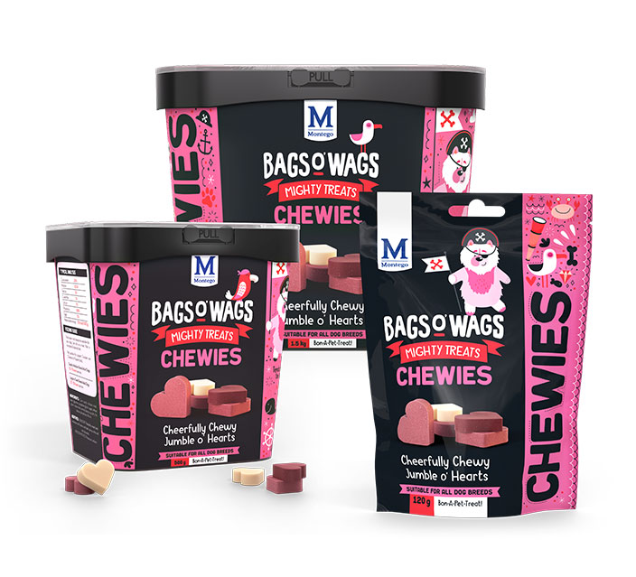 Bags o Wags – Hearty Mix Chewies Bags o Wags – Hearty Mix Chewies