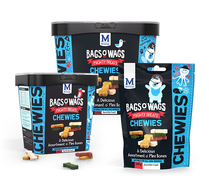 Bags o Wags – Mini Bones Chewies