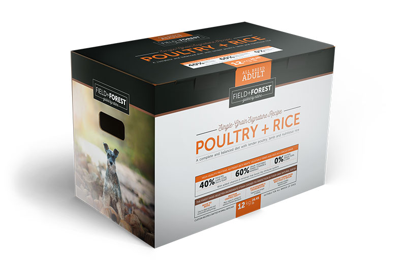 Single-Grain Poultry + Rice All Breed Adult Dry Food