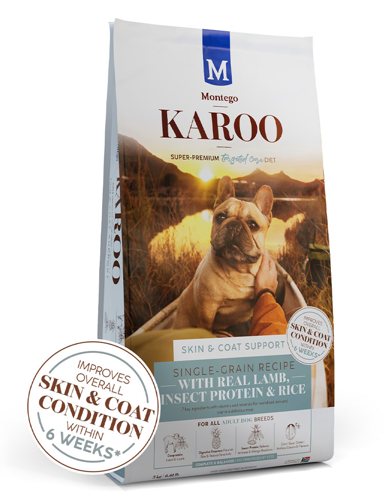 Karoo Skin Coat Support Dry Food Montego Pet Nutrition