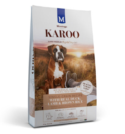Karoo Metabolic Diet & Sterilised Dog Dry Food
