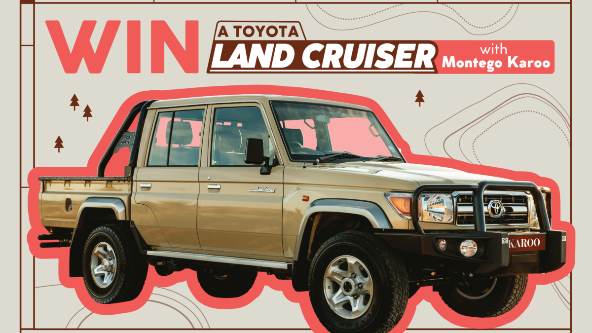 WIN a Land Cruiser with Montego Karoo