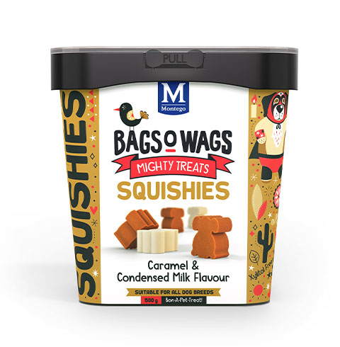 Bags o' Wags Squishies - Caramel and Condensed Milk