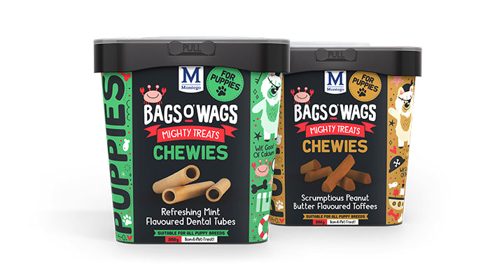 Bags o' Wags Chewies for puppies