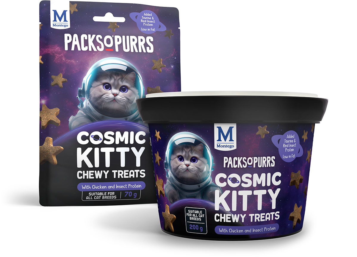 Packs o' Purrs - Chicken & Insect Protein Flavour Packs o' Purrs - Chicken & Insect Protein Flavour