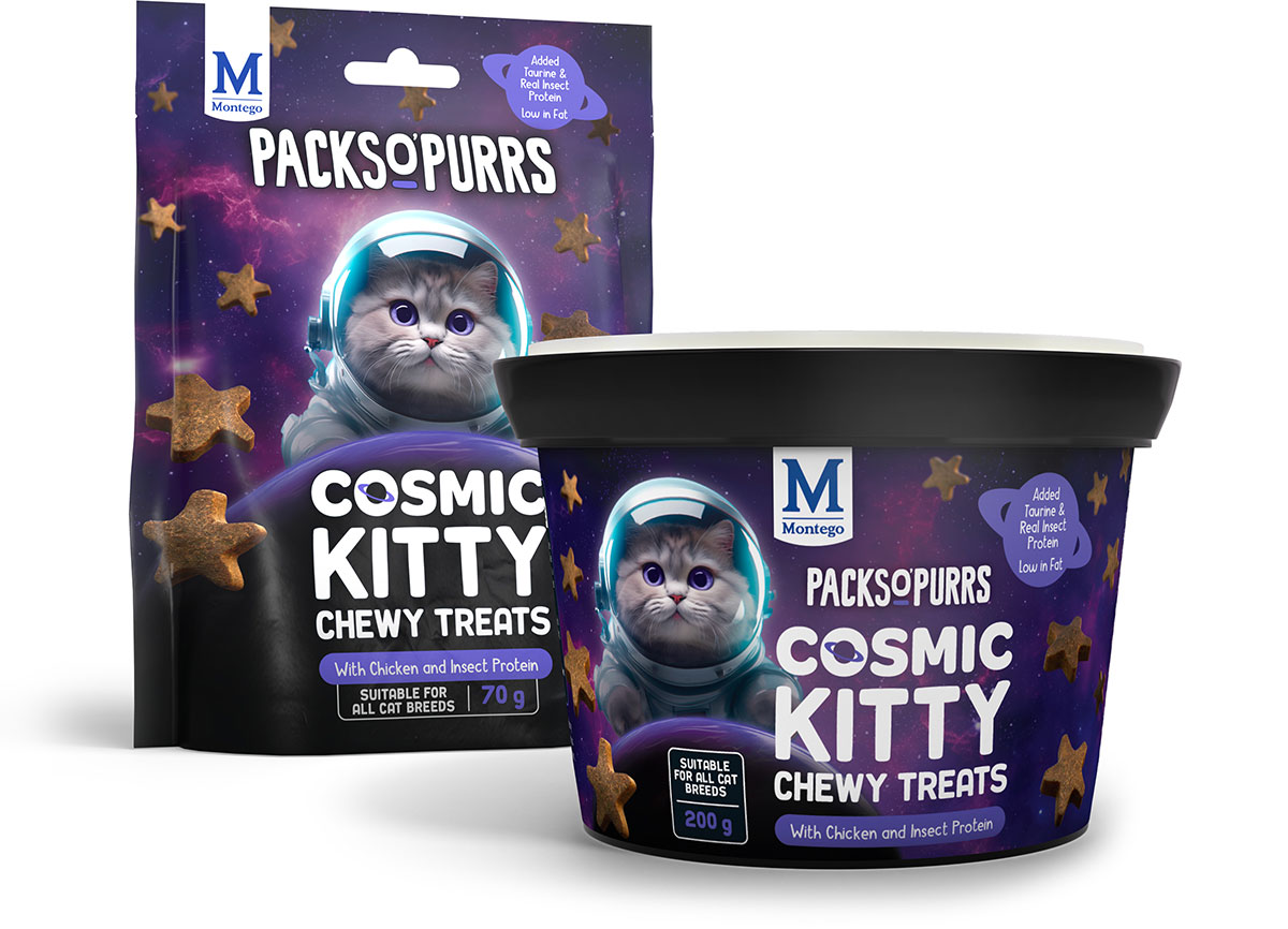 Packs o' Purrs - Chicken & Insect Protein Flavour Packs o' Purrs - Chicken & Insect Protein Flavour