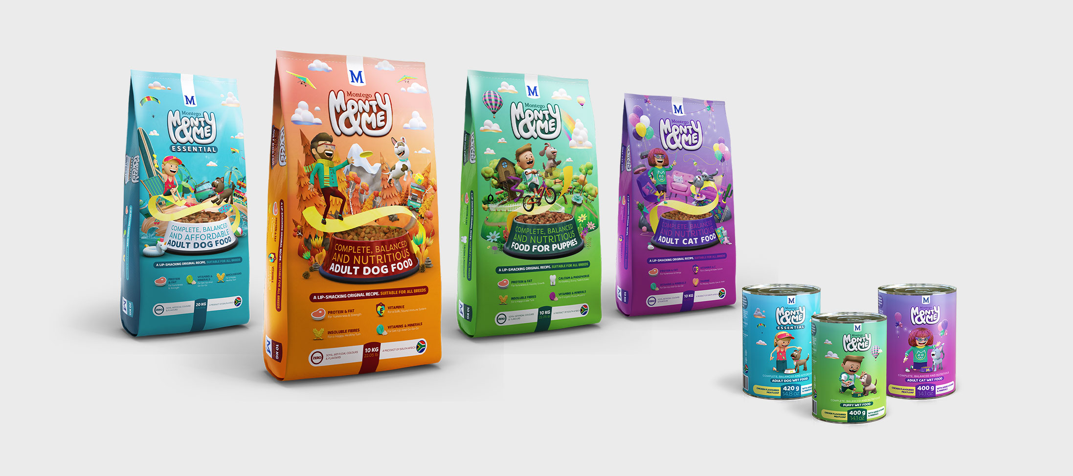 Monty & Me products