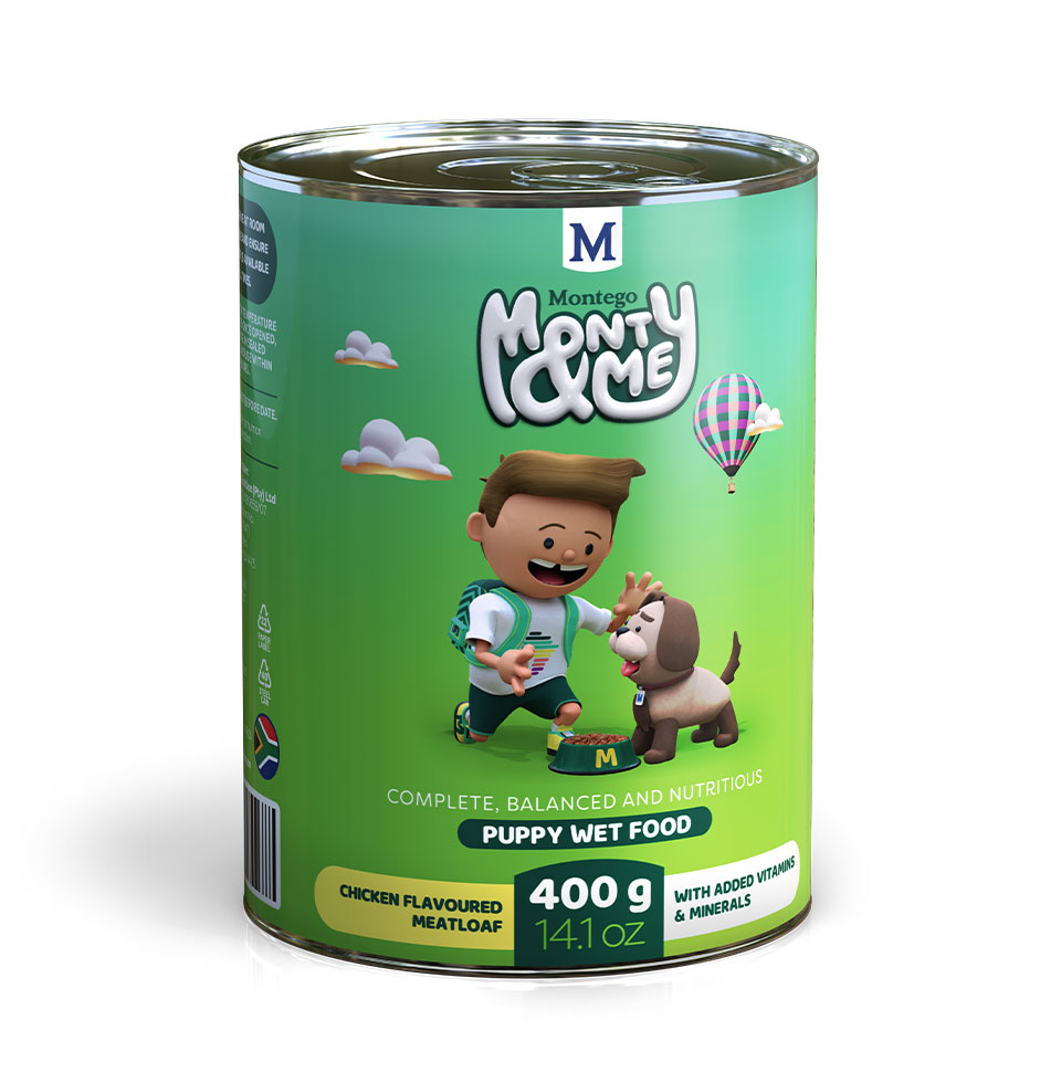 Monty & Me Puppy Wet Food