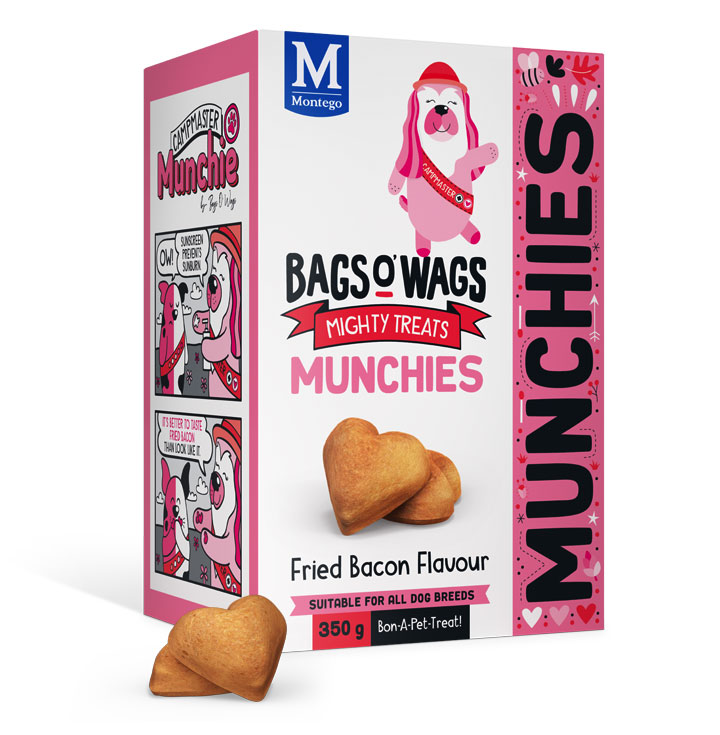 Bags o' Wags Munchies - Fried Bacon Flavour Bags o' Wags Munchies - Fried Bacon Flavour