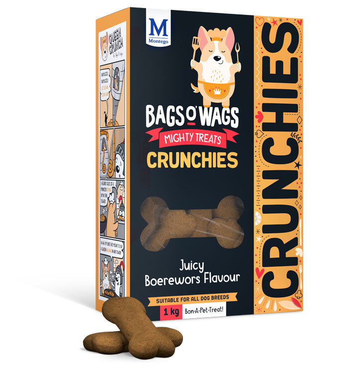 Bags o’ Wags Crunchies Boerewors