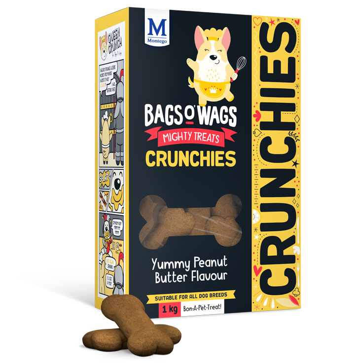 Bags o’ Wags Crunchies Peanut Butter