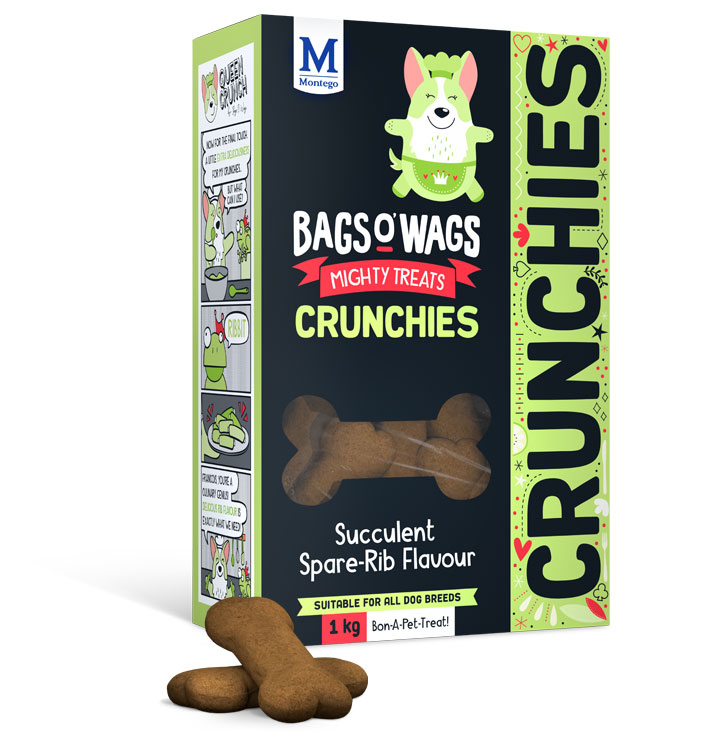 Bags o' Wags Crunchies Spare-Rib Bags o' Wags Crunchies Spare-Rib