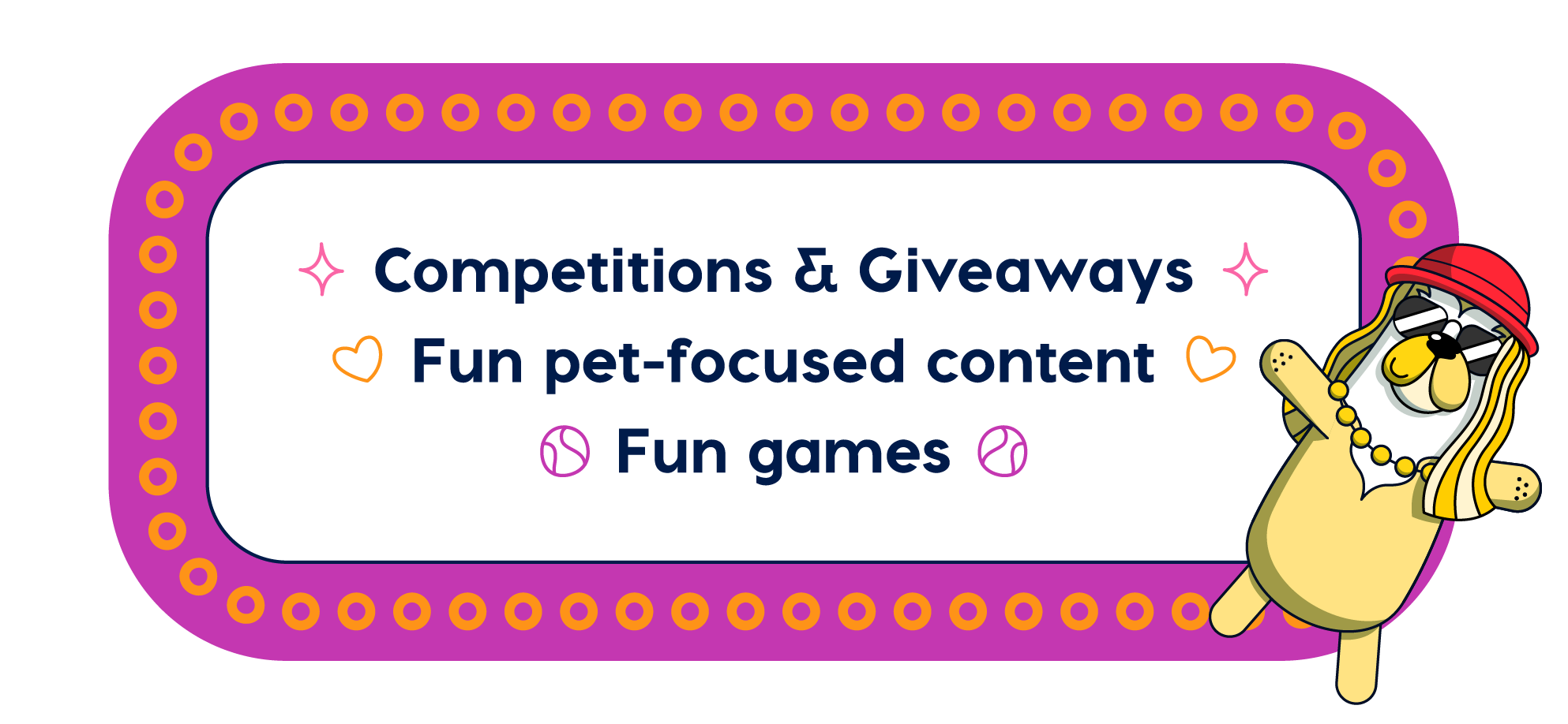 Competitions, giveaways, and more