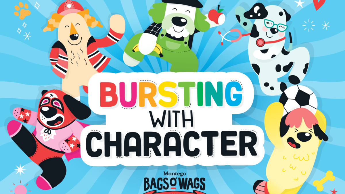 Bags o’ Wags is Bursting with Character!